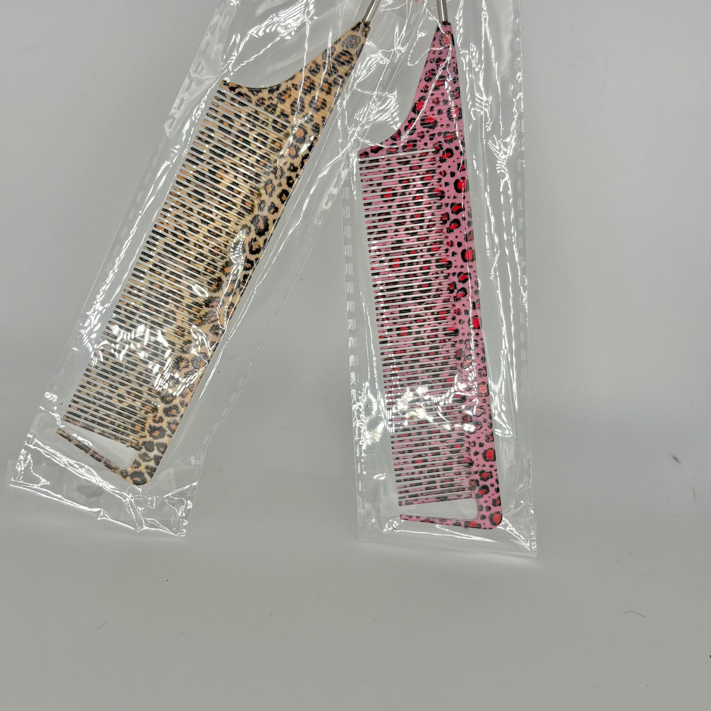 Leopard print Teeth Combs