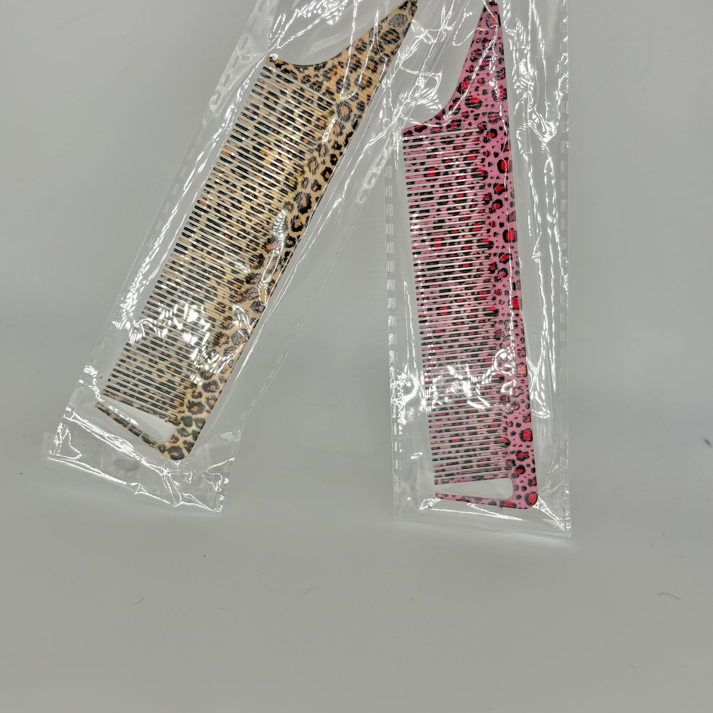 Leopard print Teeth Combs