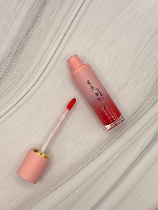 Hot Red Glitter Liquid Lipstick