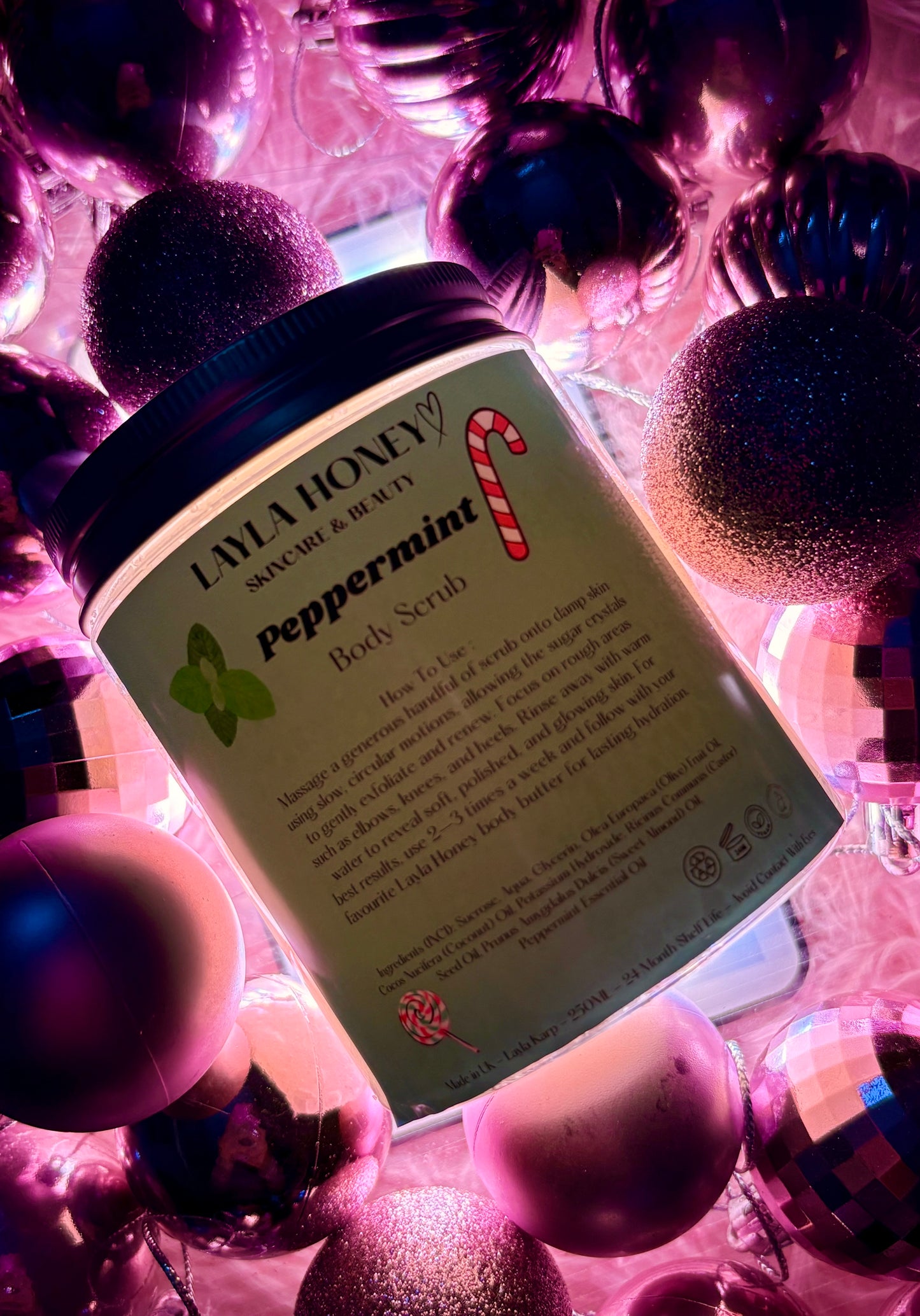 Peppermint Body Scrub