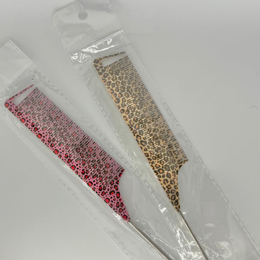Leopard print Teeth Combs