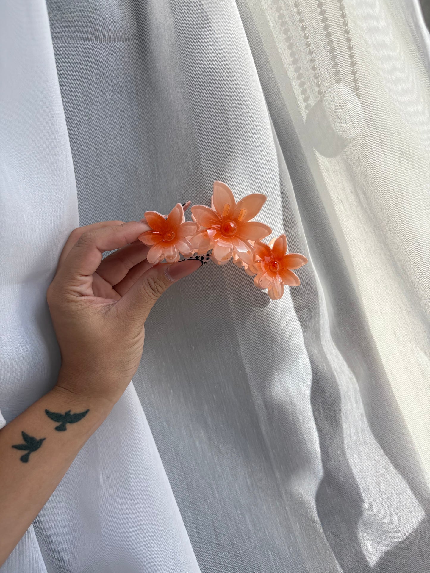 Triple Flower Clip