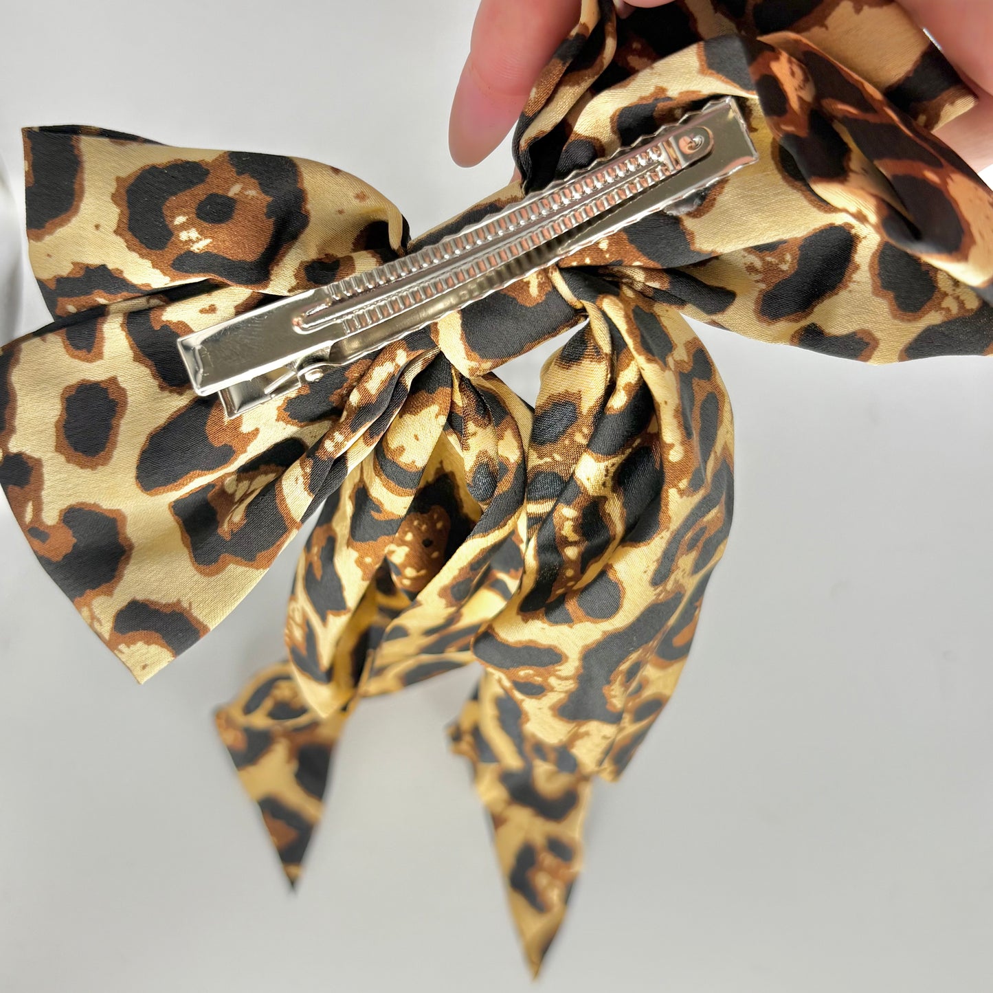Leopard print Hair Bow