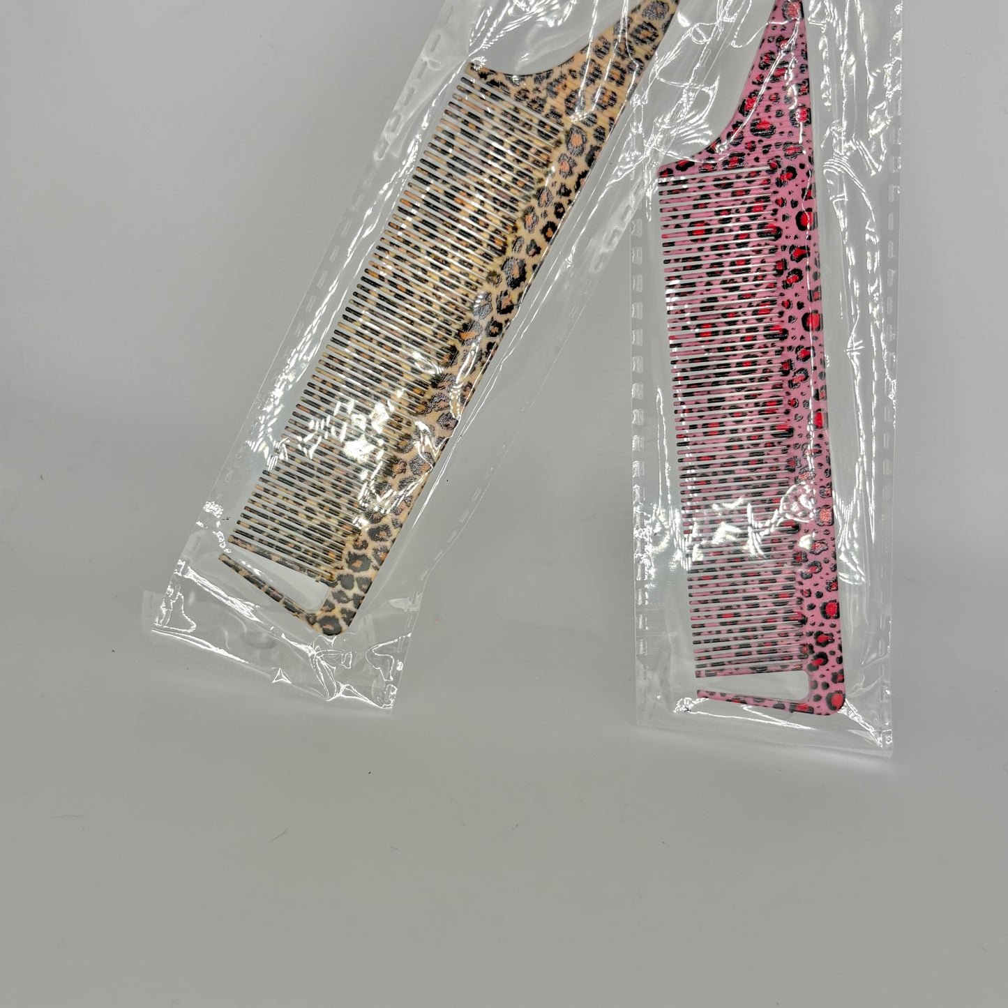 Leopard print Teeth Combs
