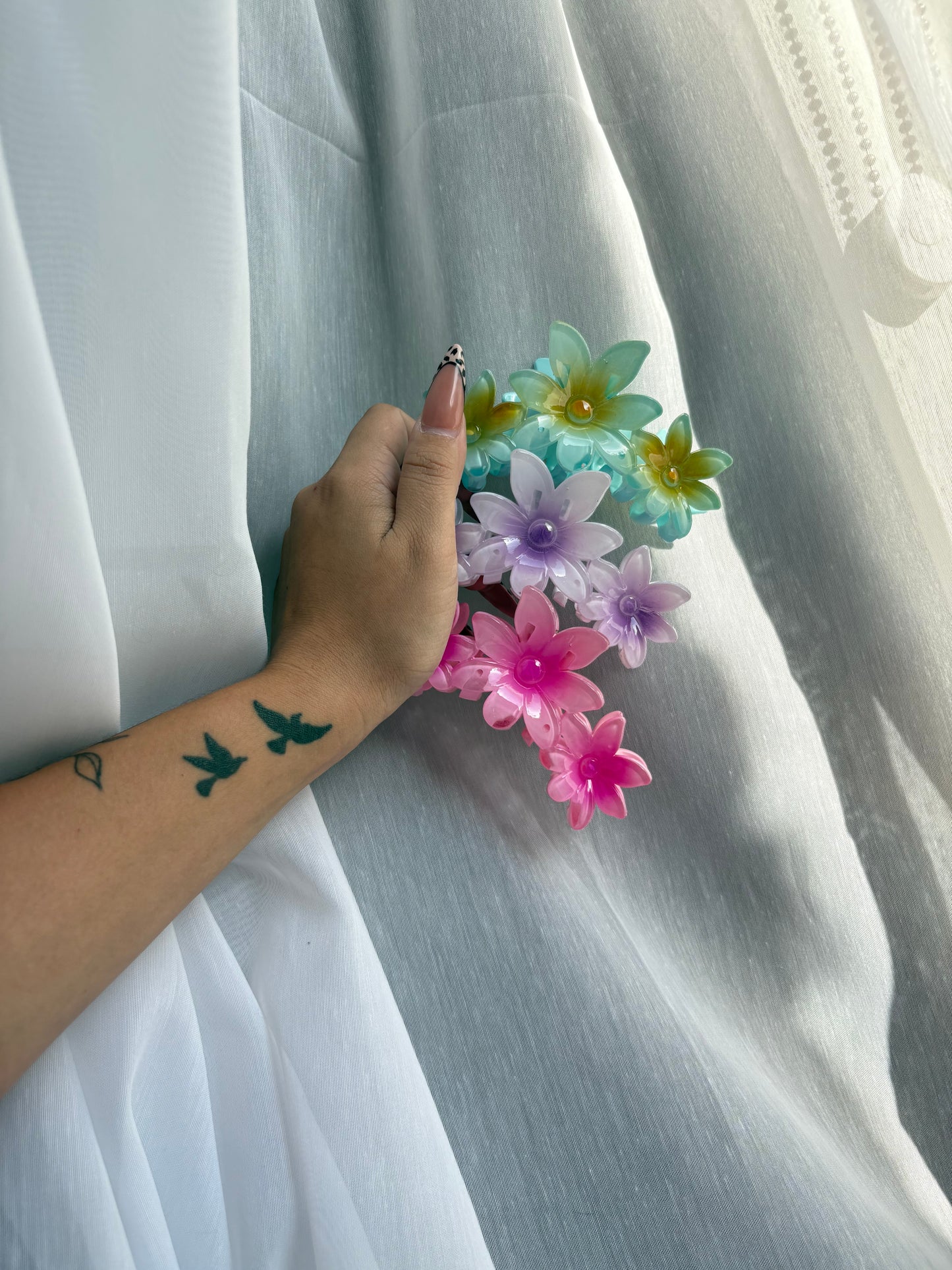 Triple Flower Clip