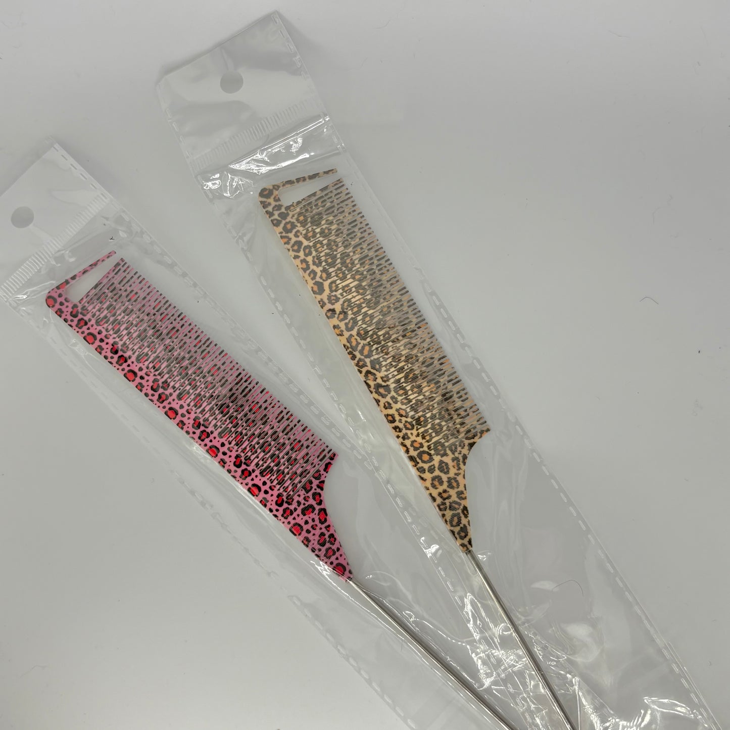 Leopard print Teeth Combs