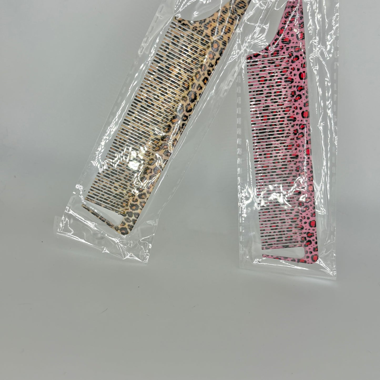 Leopard print Teeth Combs