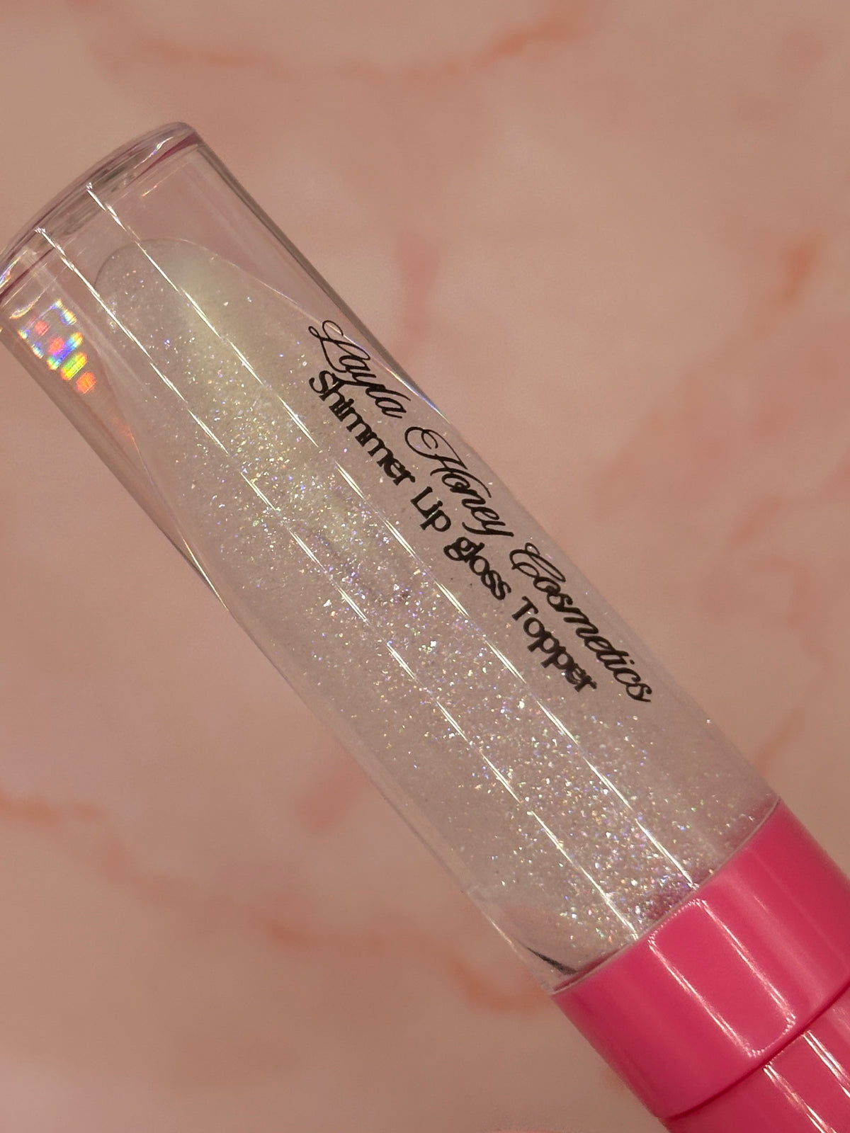 Diamond Drip Shimmer Lip Gloss topper