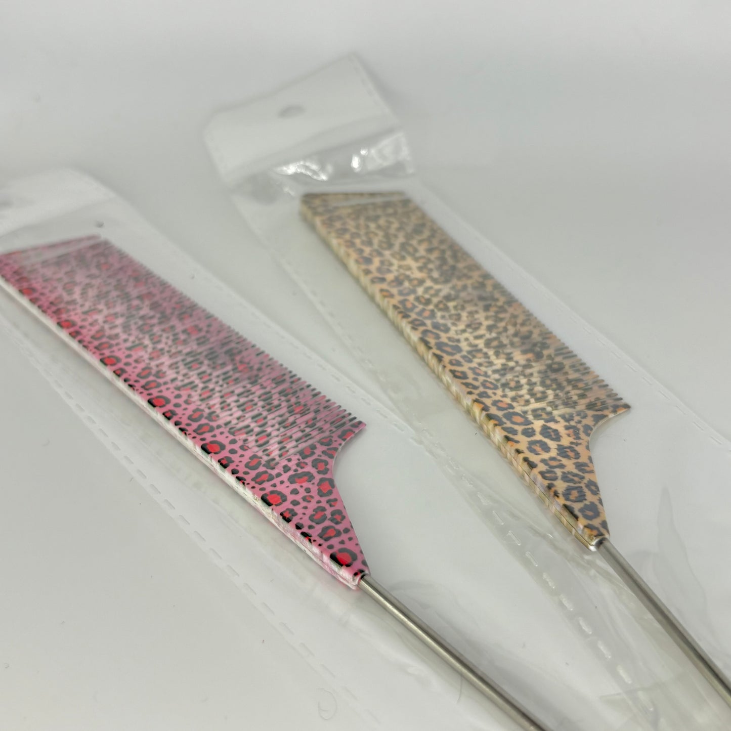 Leopard print Teeth Combs