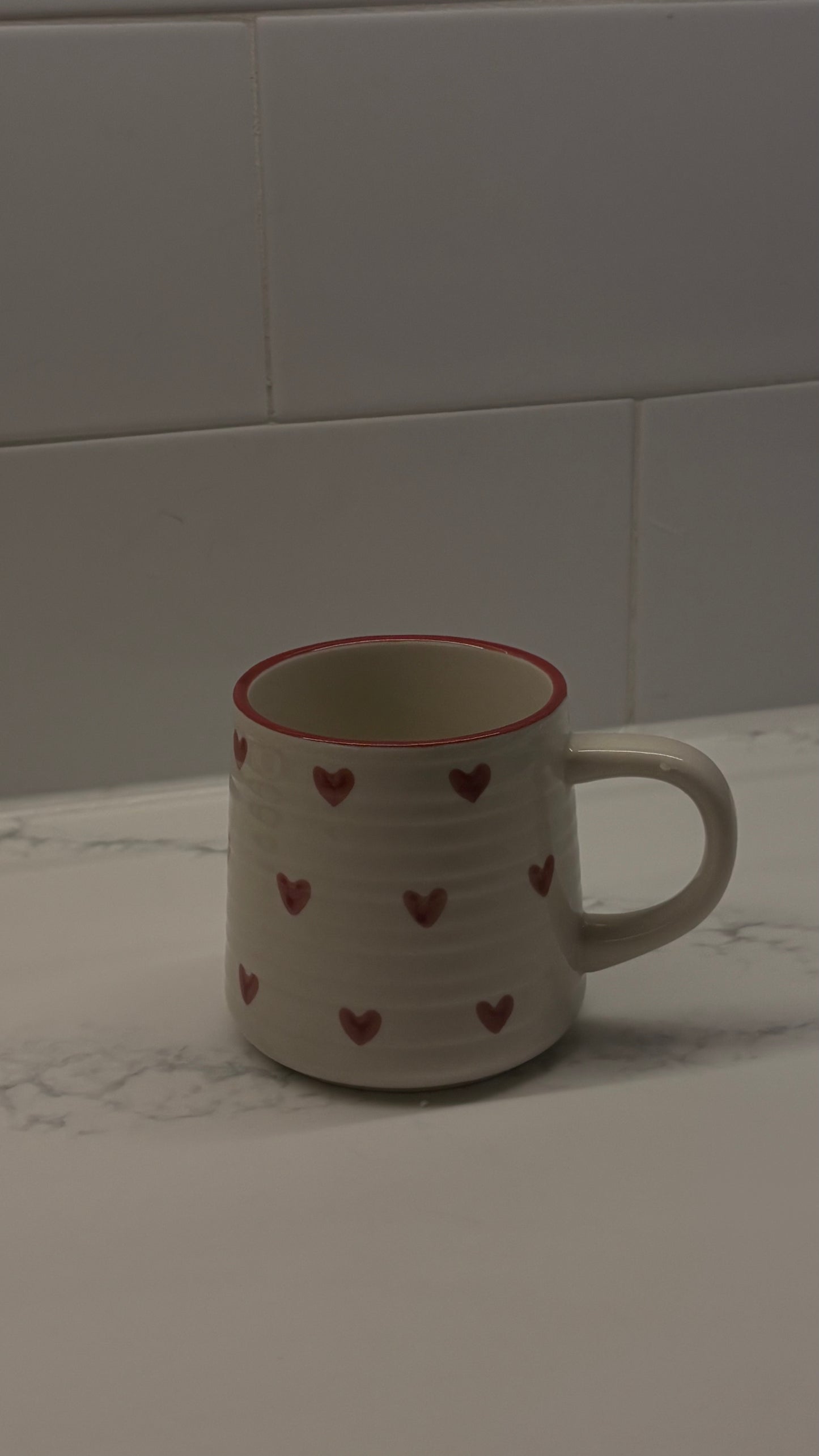 Ceramic Exclusive Mug with Hearts Exclusive
