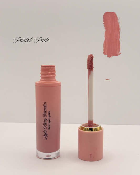 Pastel Pink Matte Liquid Lipstick