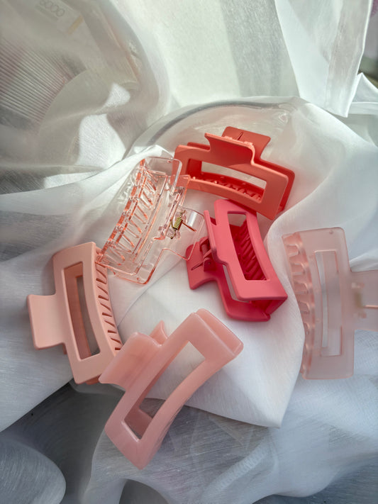 Basic Pink clips