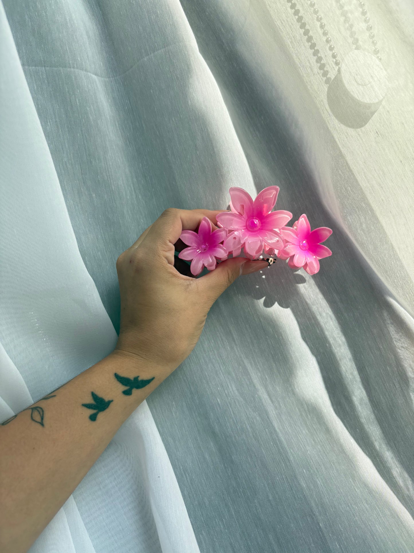 Triple Flower Clip