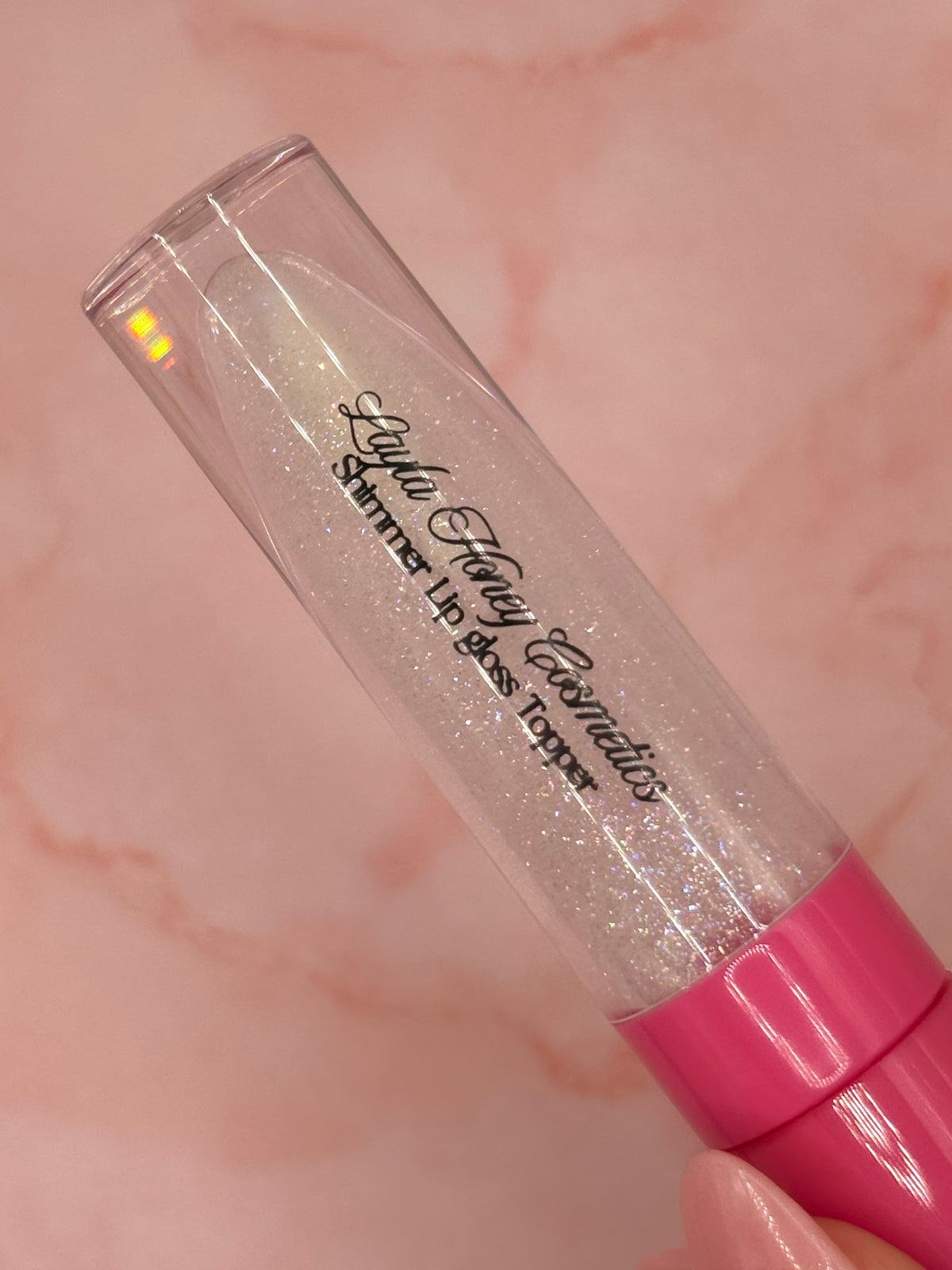 Diamond Drip Shimmer Lip Gloss topper