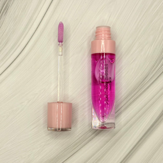 No Filter Needed Lip Oil (Cherry Scented / Baby Pink Tint)