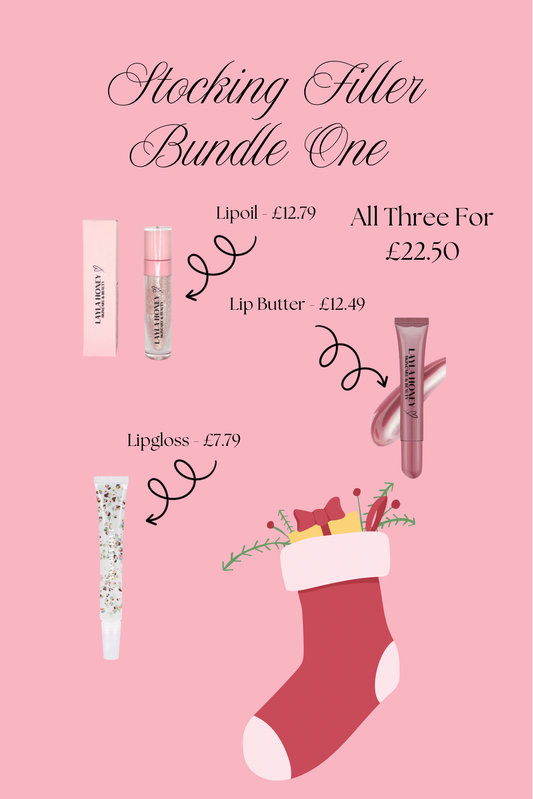 Stocking Filler Bundle One - LipGloss, Lip Oil & Lip Butter