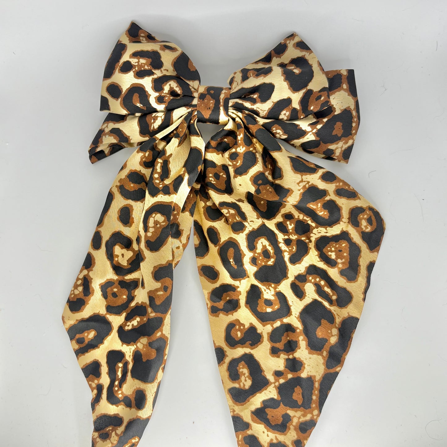 Leopard print Hair Bow