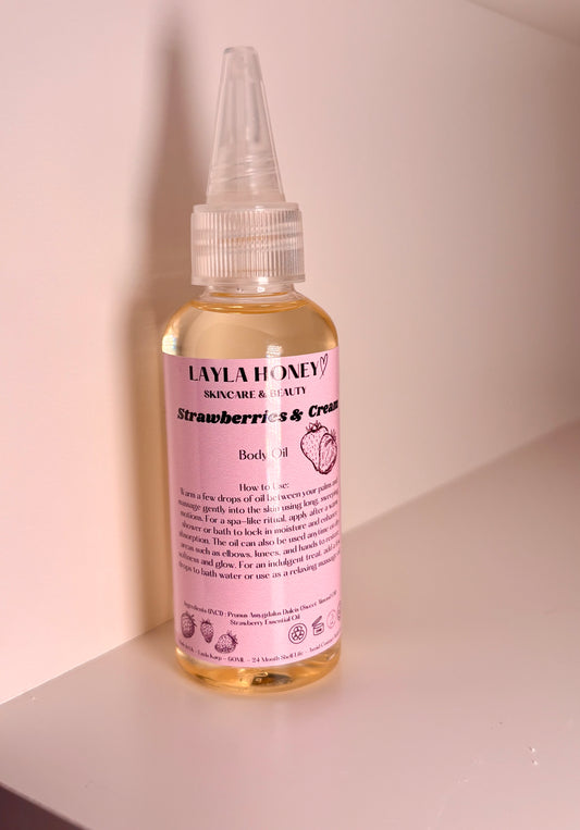 Strawberries & Cream Body Oil