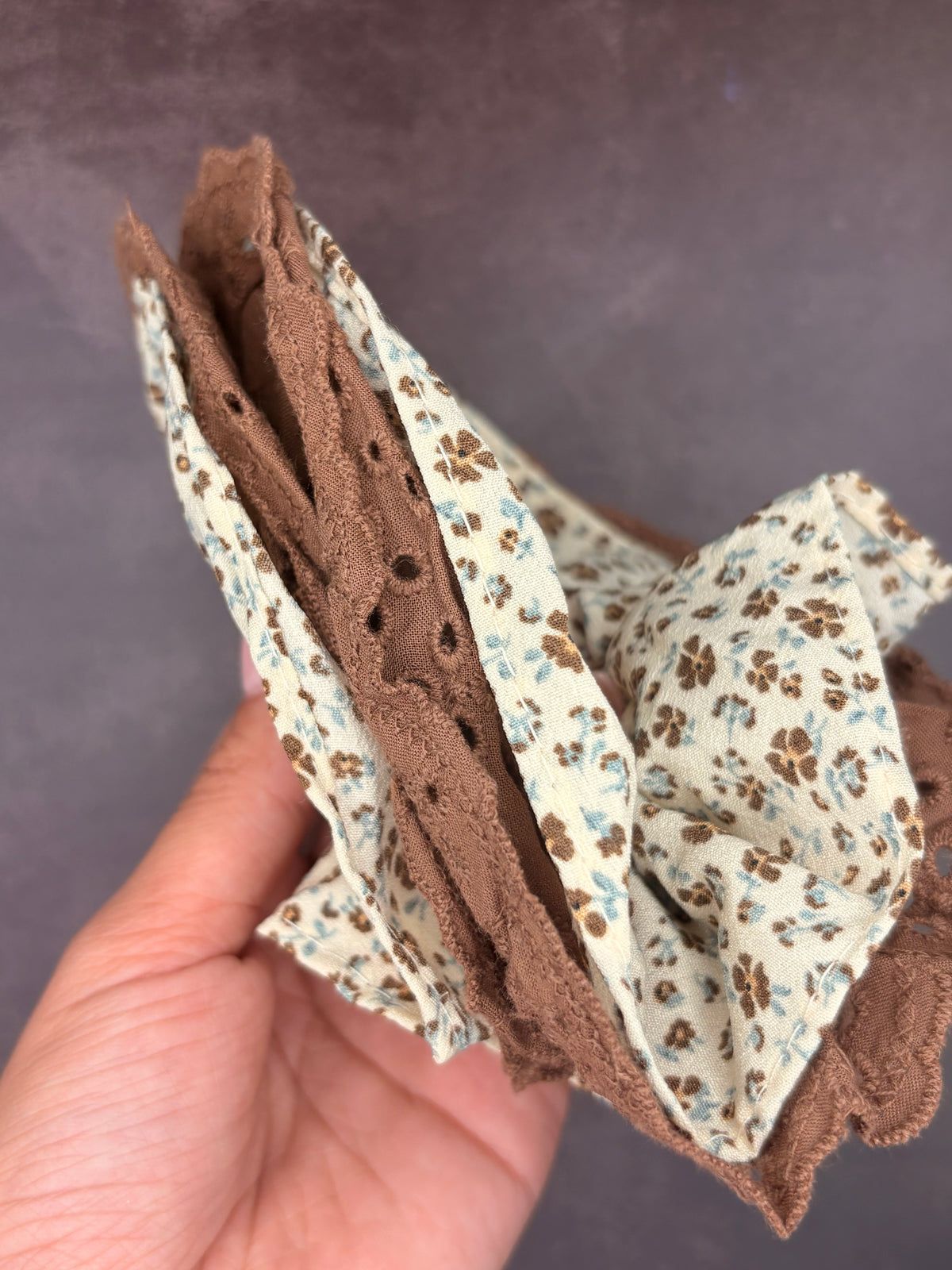 Autumn Brown XL Scrunchie