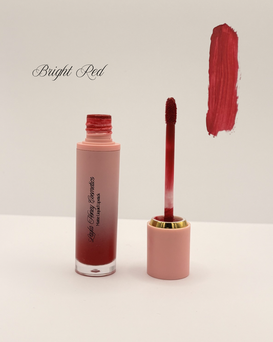 Bright Red Matte Liquid Lipstick