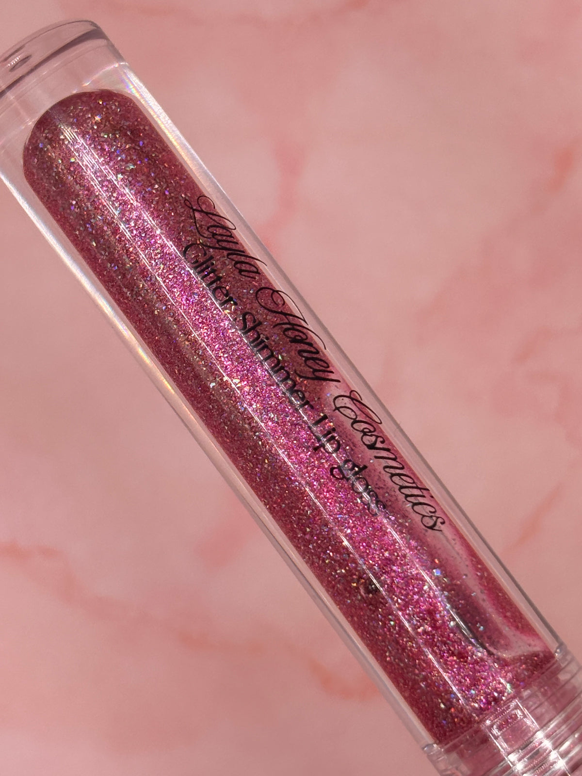 Pink Fantasy Glitter Gloss