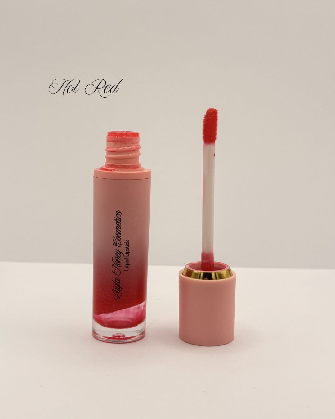 Liquid Lipstick By Layla Honey Cosmetics, Glossy, Pigmented, Non-Sticky, Vibrant
