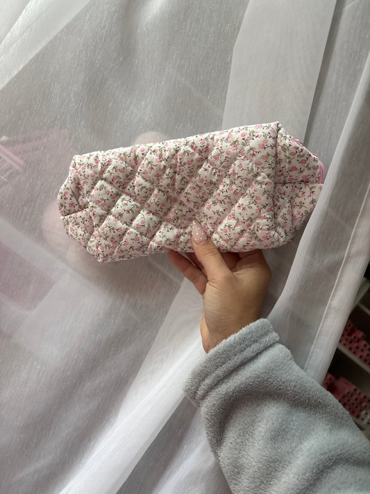 Flower Vine Makeup Bag