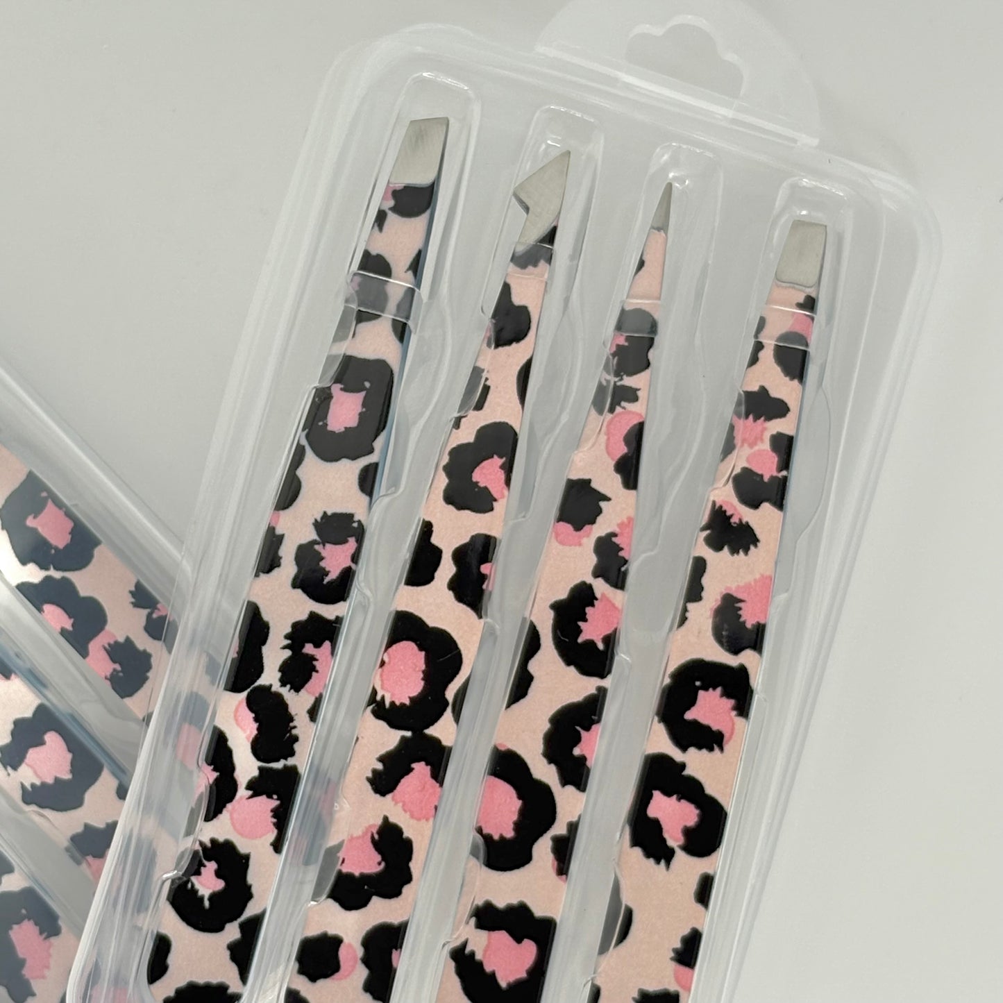 Leopard print Tweezer Set