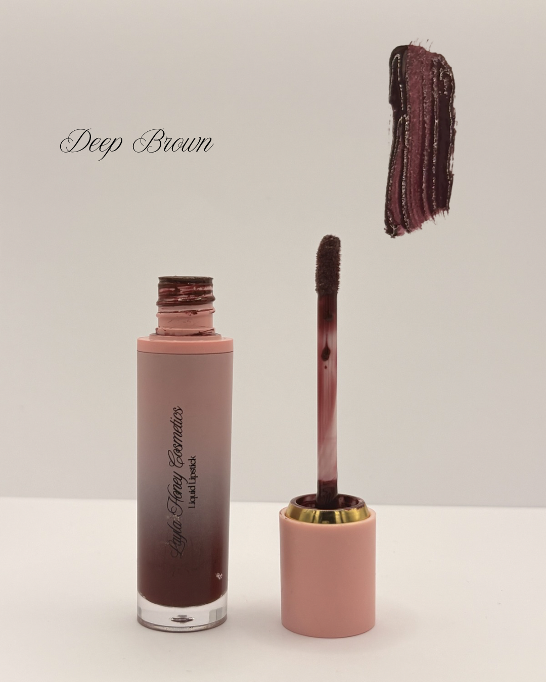 Liquid Lipstick By Layla Honey Cosmetics, Glossy, Pigmented, Non-Sticky, Vibrant