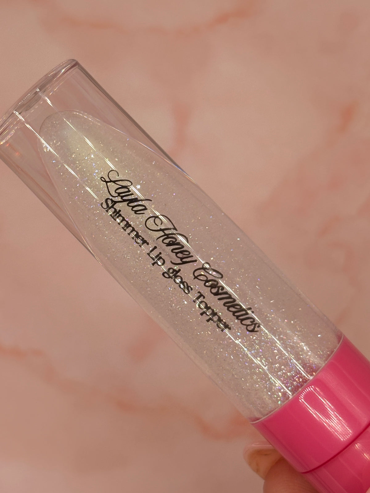 Diamond Drip Shimmer Lip Gloss topper