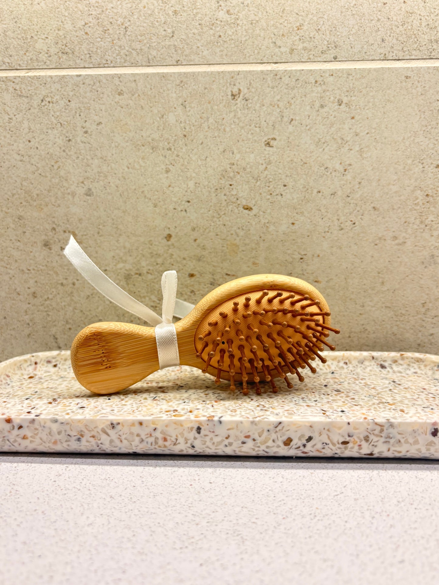 Wooden Engraved Hairbrush
