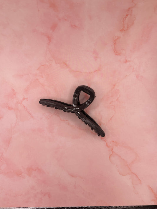 Autumn brown claw clips