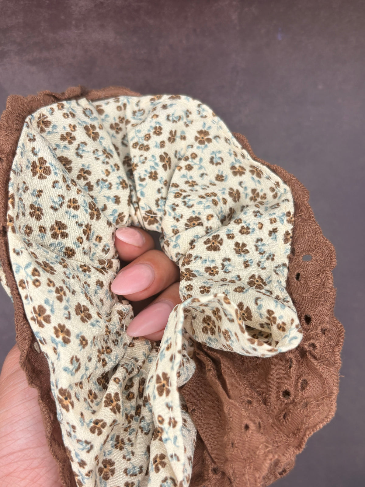 Autumn Brown XL Scrunchie