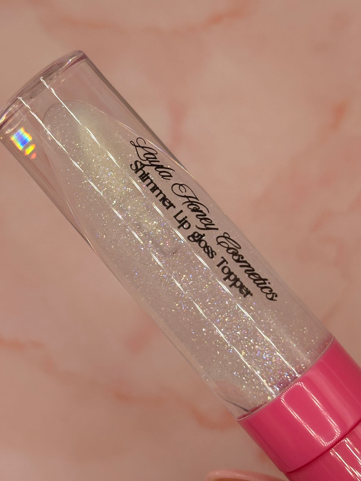 Diamond Drip Shimmer Lip Gloss topper