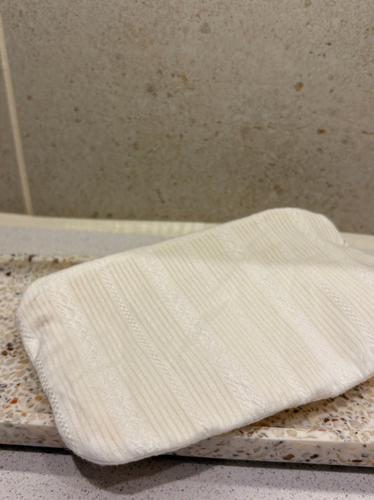 Lace Luxe Makeup Pouch Cream