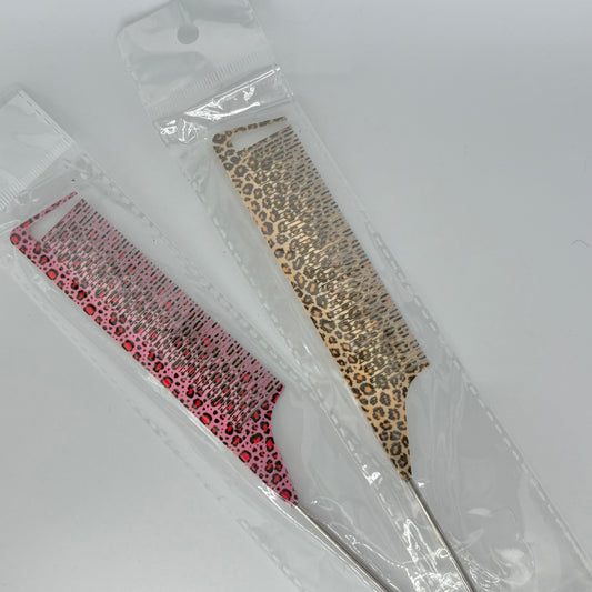 Leopard print Teeth Combs