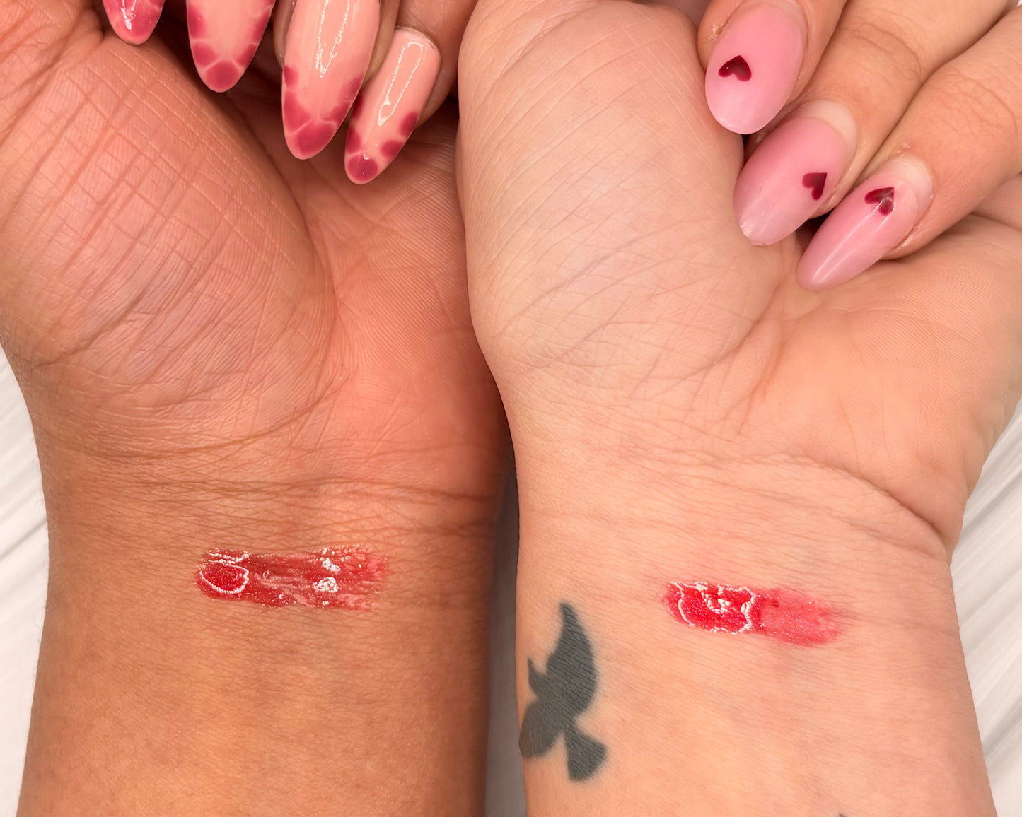 Hot Red Glitter Liquid Lipstick