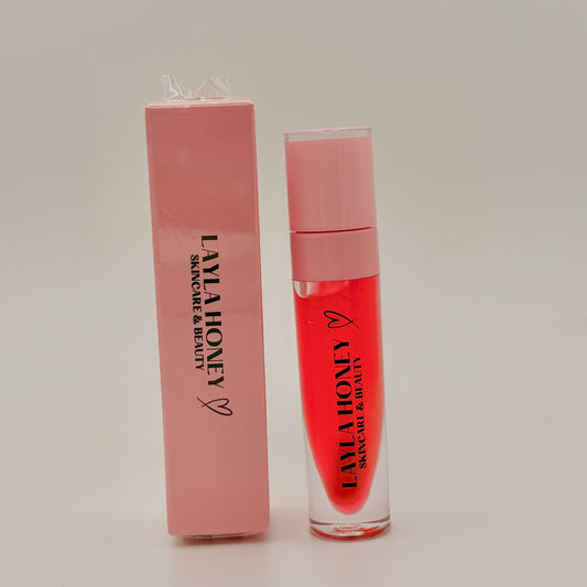 Magic Red Lip Oil (Red Tint / Christmas Vanilla Scented)