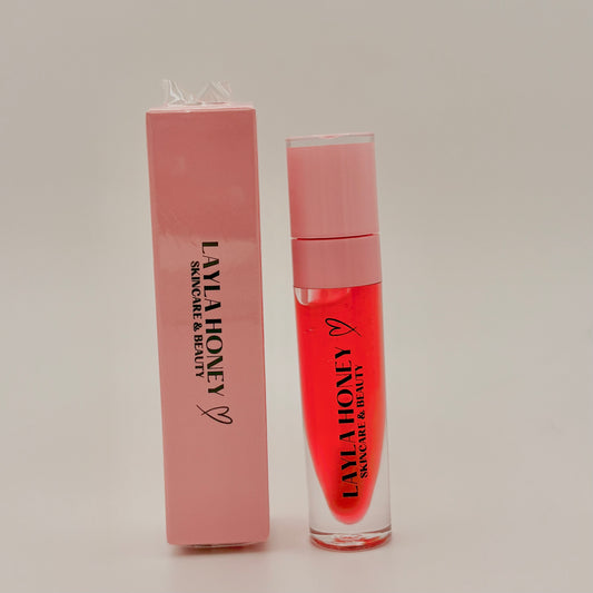 Magic Red Lip Oil (Red Tint / Christmas Vanilla Scented)