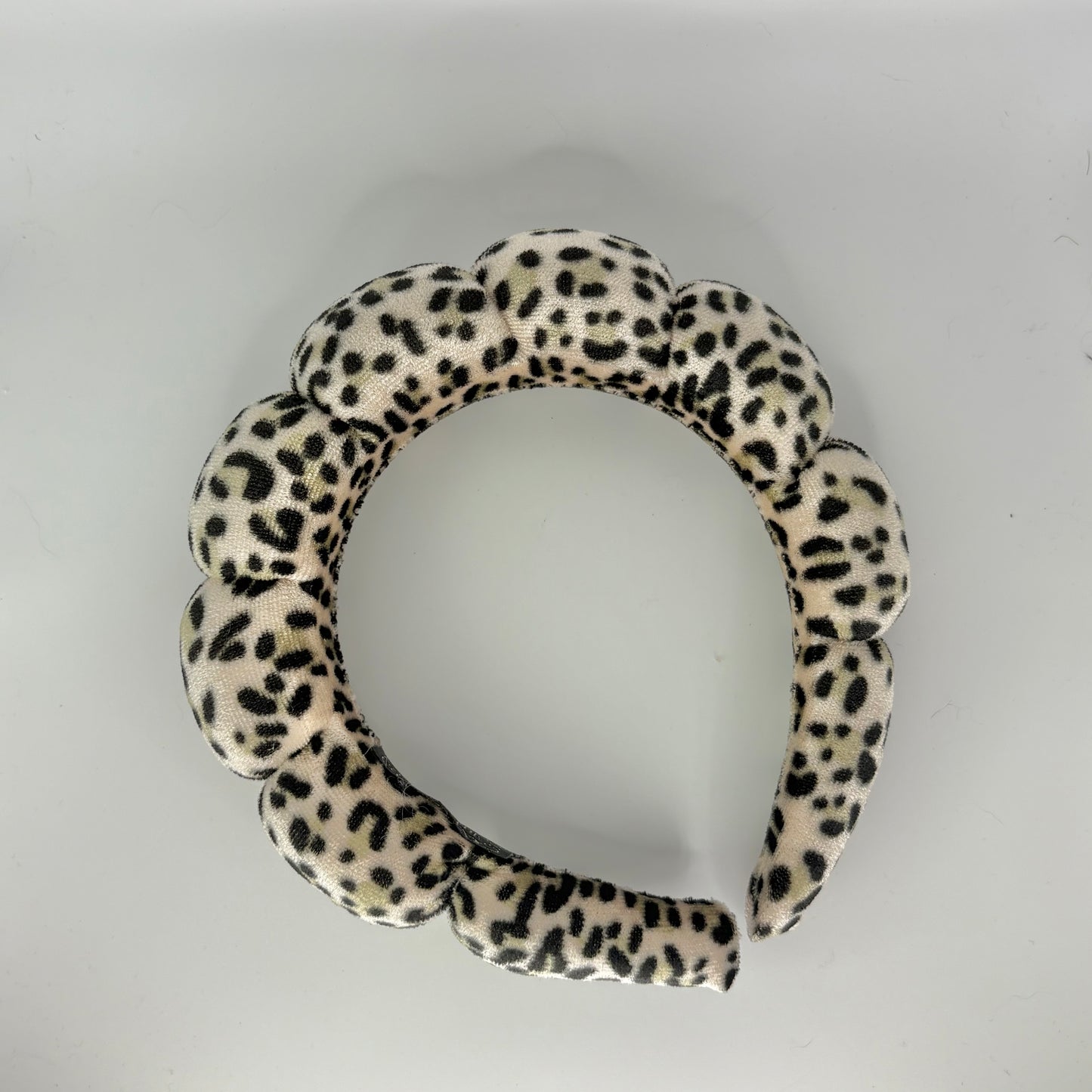 Makeup headband leopard print band