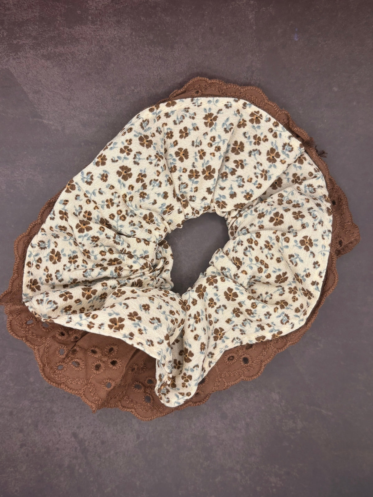 Autumn Brown XL Scrunchie