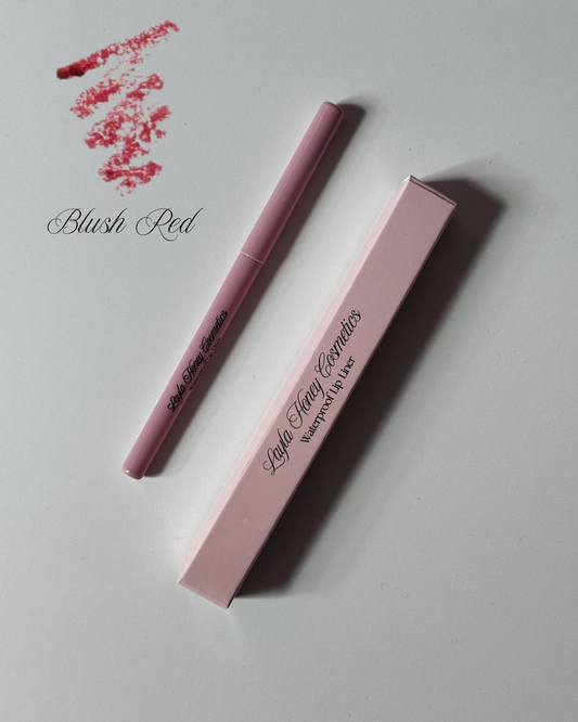 Blush Red Cream Waterproof Lip Liner