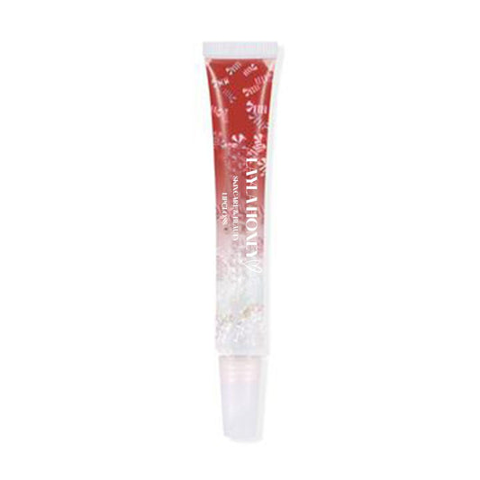 Pre Order 10am Candycane Lipgloss (Peppermint scented/Glittery/Tinted)