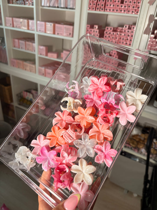 Mini Hibiscus Pink Clip (want a specific colour pop it in notes)