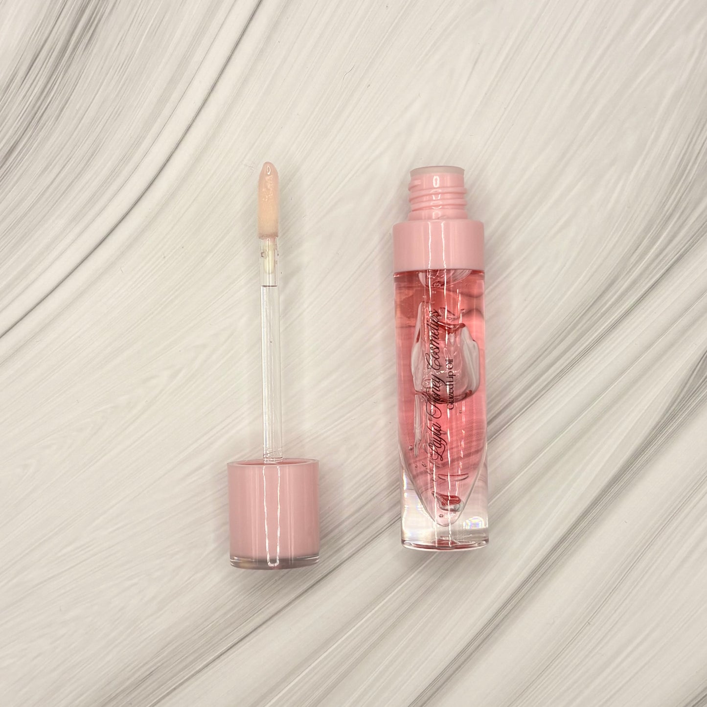 Lip Oil Clear, By Layla Honey Cosmetics, Natural, Organic, Vegan, Non-Sticky, Natural Scented