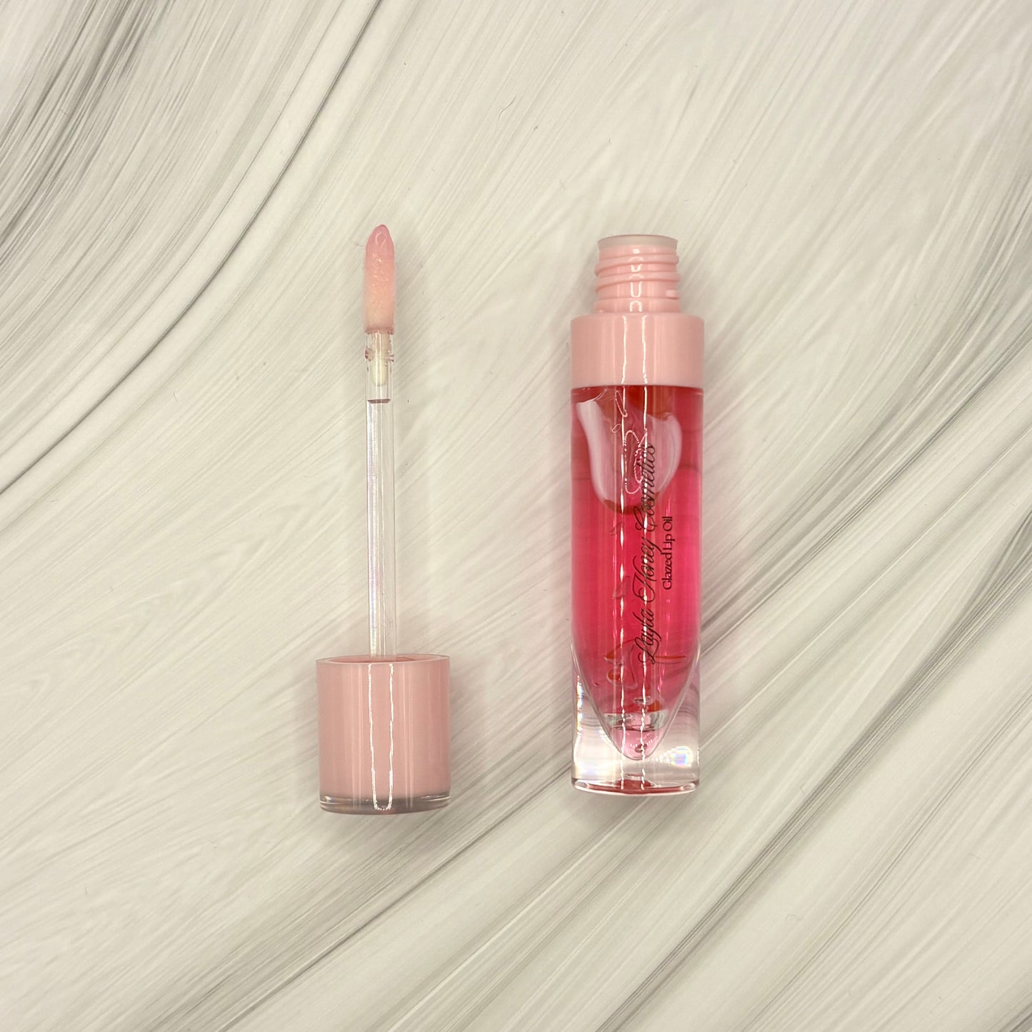Lip Oil Clear, By Layla Honey Cosmetics, Natural, Organic, Vegan, Non-Sticky, Natural Scented