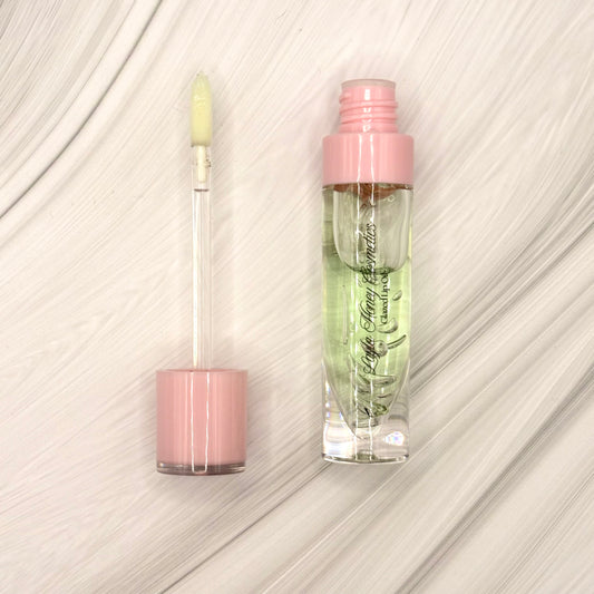 Lip Oil Clear, By Layla Honey Cosmetics, Natural, Organic, Vegan, Non-Sticky, Natural Scented
