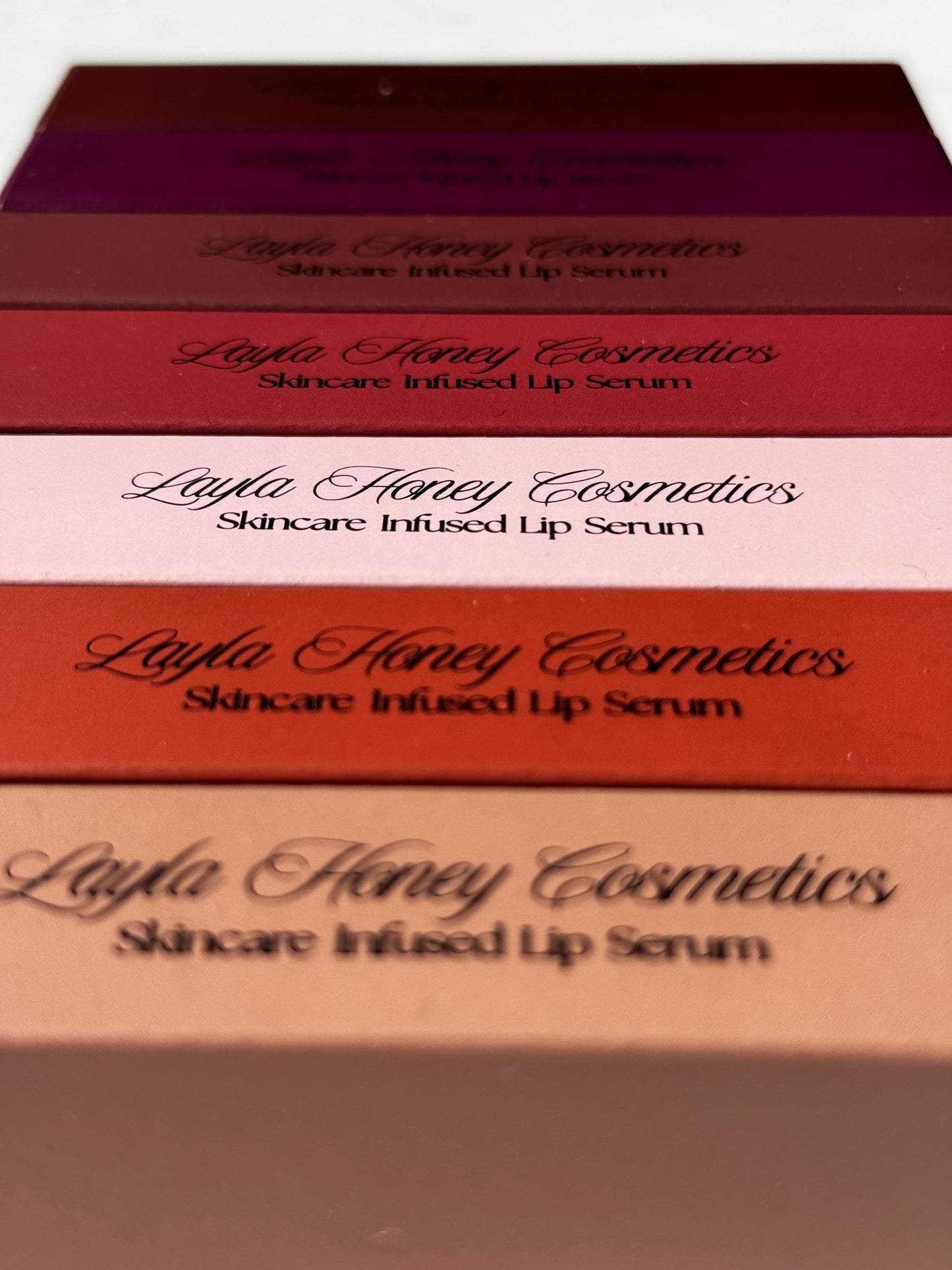 Skincare Infused Lip Serum By Layla Honey Cosmetics, Hyaluronic Acid, Shea Butter, Natural, Vegan, Organic