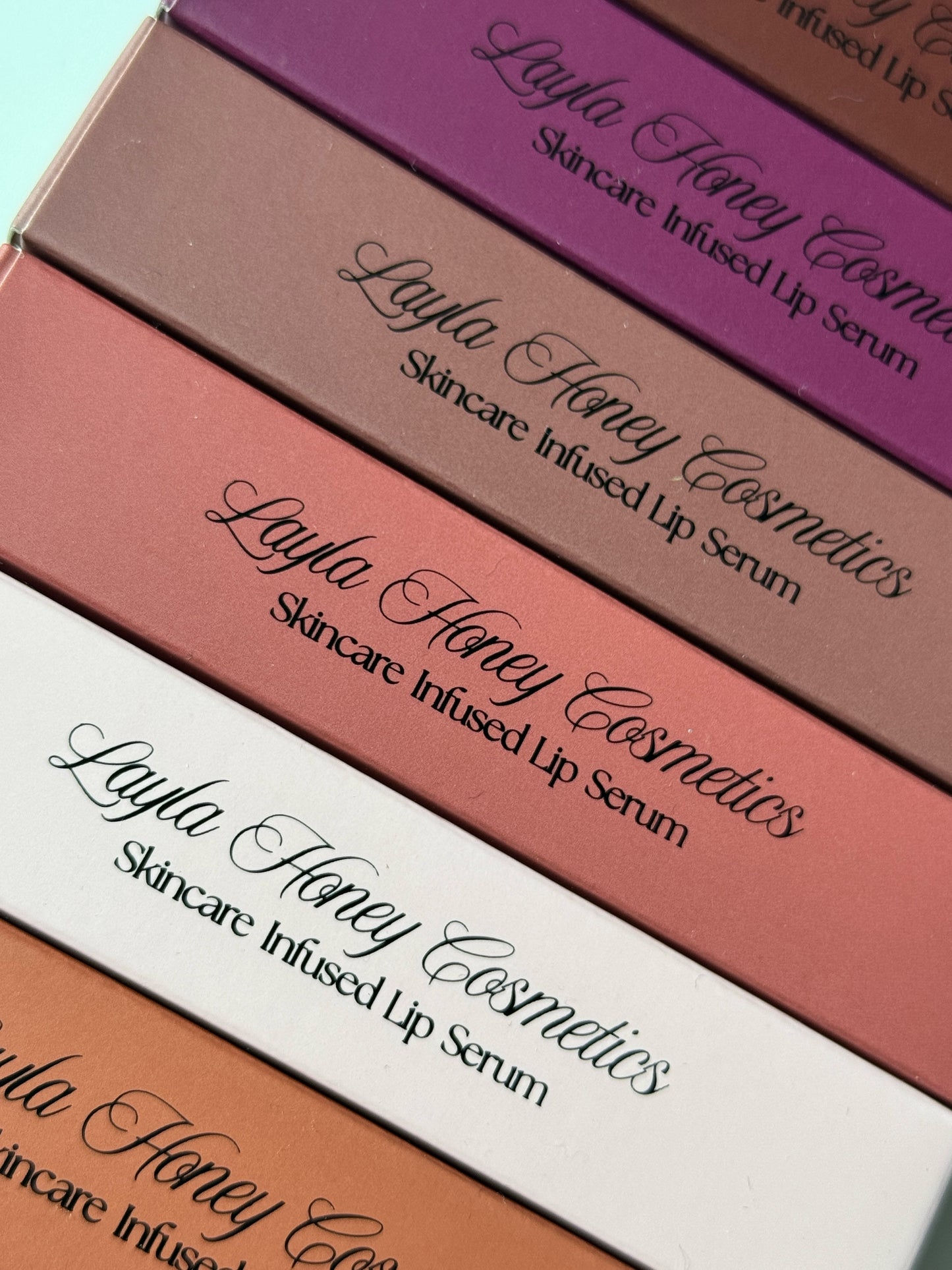 Skincare Infused Lip Serum By Layla Honey Cosmetics, Hyaluronic Acid, Shea Butter, Natural, Vegan, Organic