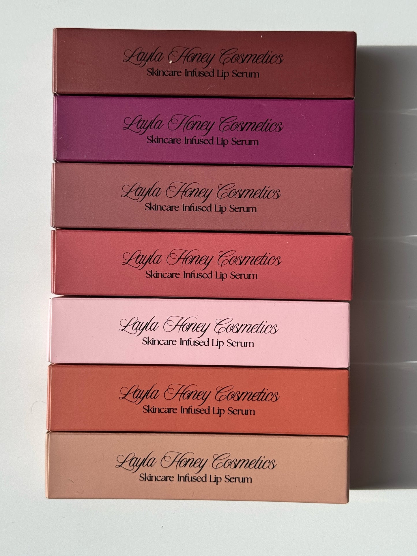 Skincare Infused Lip Serum By Layla Honey Cosmetics, Hyaluronic Acid, Shea Butter, Natural, Vegan, Organic